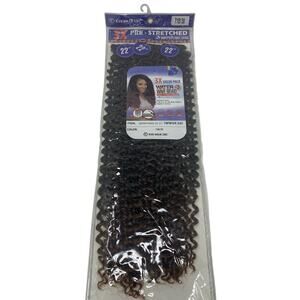 Eve Hair Inc (3 Pack) 22'' Pre-Stretched Water Wave Braid Color T1B/30